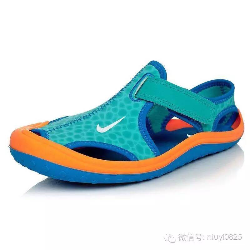 给孩子儿童节的礼物！童鞋！Nike 耐克官方 NIKE SUNRAY PROTECT 幼童凉拖童鞋 344926