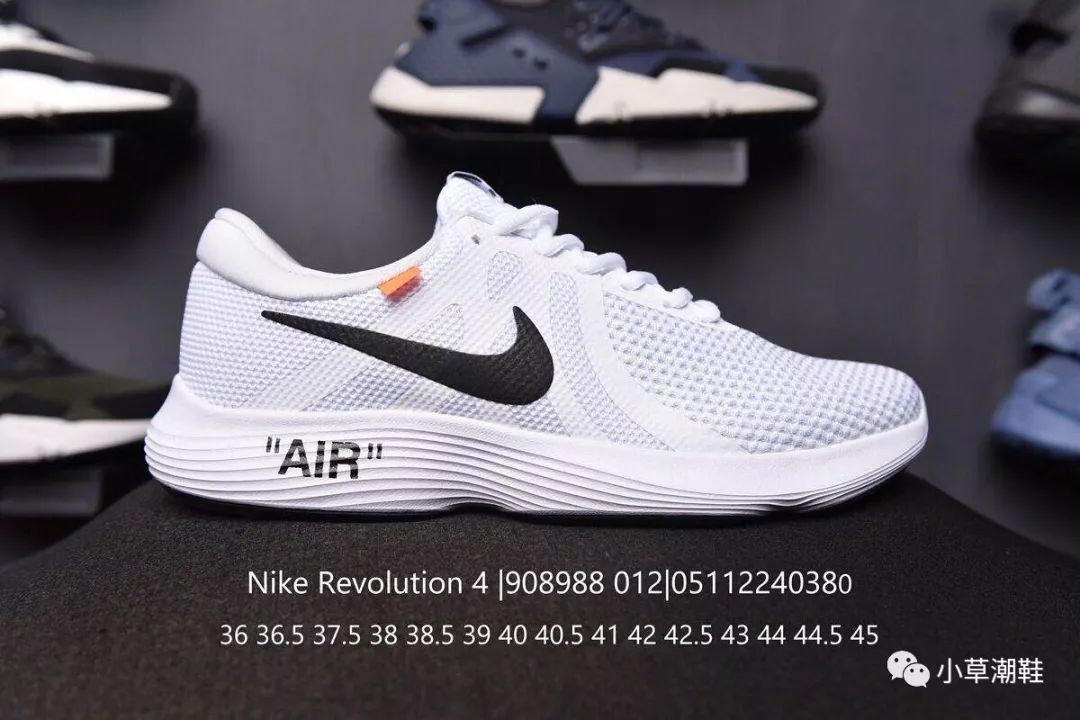 耐克 Nike Revolution 4，新款跑步鞋，潮流联名 ，减震透气休闲运动鞋 。